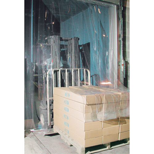 Strip Curtain Doors, 8' x 8' Door Opening, 12" Strip Width, 0.120" Strip Thickness CSL Industriel Inc.