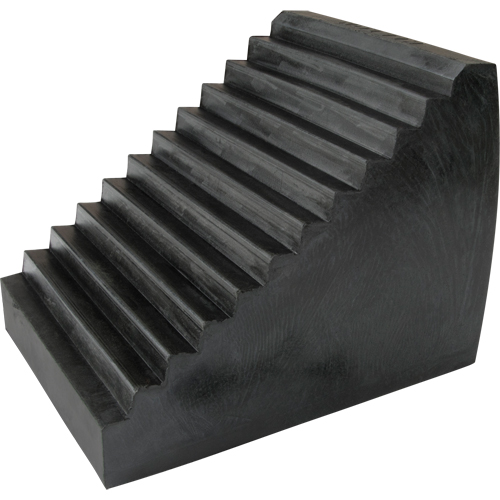 Cale de roue, 9-1/2" x 6-1/2" x 7-1/2", Noir CSL Industriel Inc.