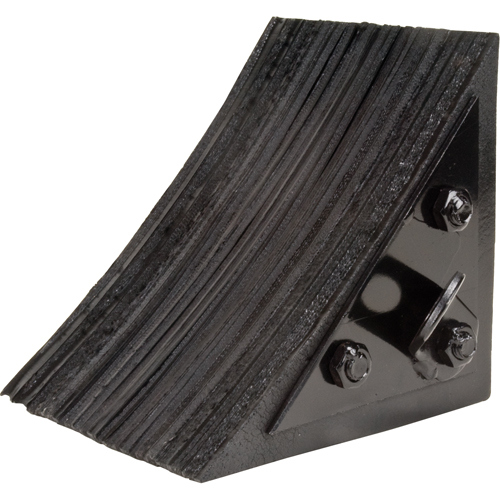 Cale de roue, 8" x 8" x 8", Noir CSL Industriel Inc.