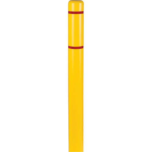 Capuchons en polyethylene pour borne de protection, 4-1/2" dia. x 64" l, Jaune CSL Industriel Inc.