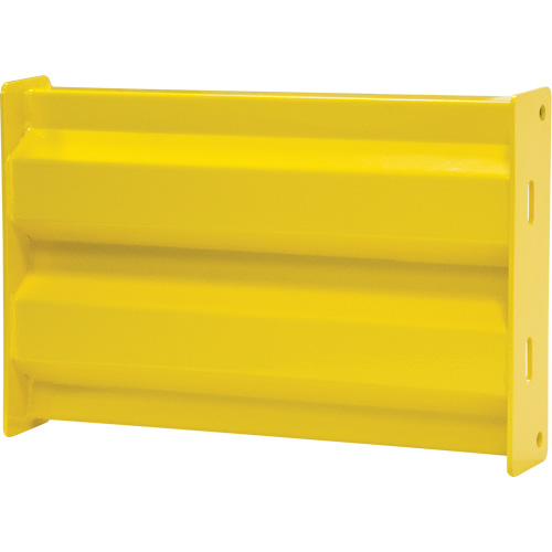 Barri&egrave;re de s&eacute;curit&eacute; de qualit&eacute; industrielle, Acier, 19" lo x 12" h, Jaune s&eacute;curit&eacute; OSHA CSL Industriel Inc.