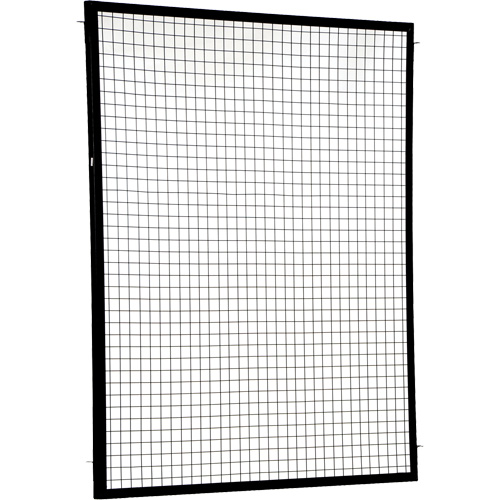 Panneau de protection p&eacute;rim&eacute;trique ajustable, 6' h x 5' la, Noir CSL Industriel Inc.
