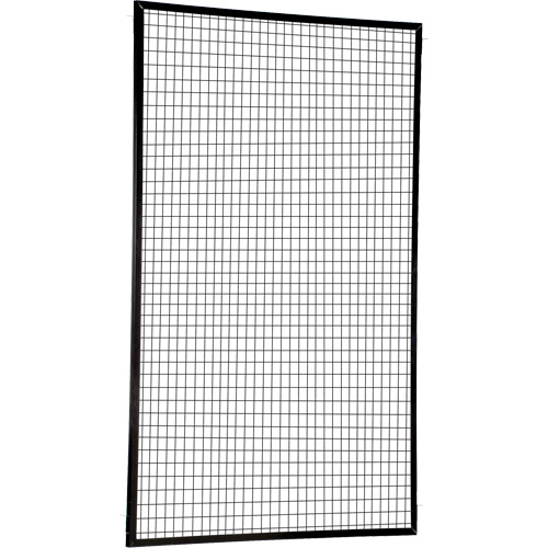 Panneau de protection p&eacute;rim&eacute;trique ajustable, 8' h x 5' la, Noir CSL Industriel Inc.