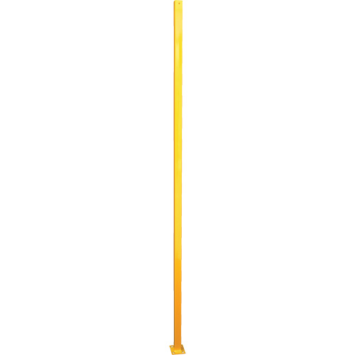 Poteau de protection p&eacute;rim&eacute;trique ajustable, 4" la x 96" h, Jaune CSL Industriel Inc.