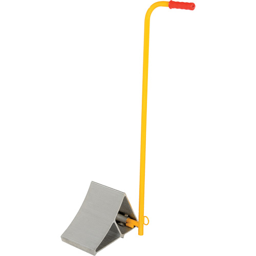 Aluminum Wheel Chock With Handle, 7" W x 11-7/8" D x 7-11/16" H CSL Industriel Inc.