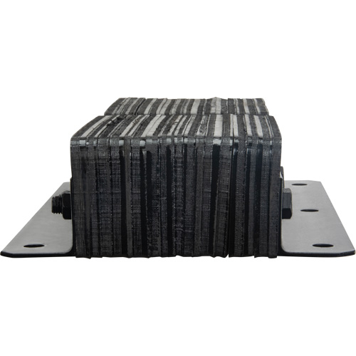 Butoirs de quai lamell&eacute;s, Vertical, Caoutchouc, 11" la x 4" p x 24" h CSL Industriel Inc.