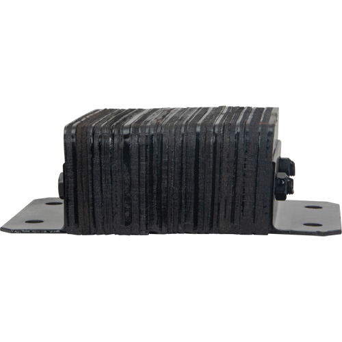 Laminated Dock Bumpers, Horizontal, Rubber, 12" W x 4" D x 10" H CSL Industriel Inc.