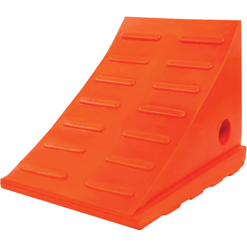 35 Ton General Purpose Wheel Chock, Urethane, Orange CSL Industriel Inc.