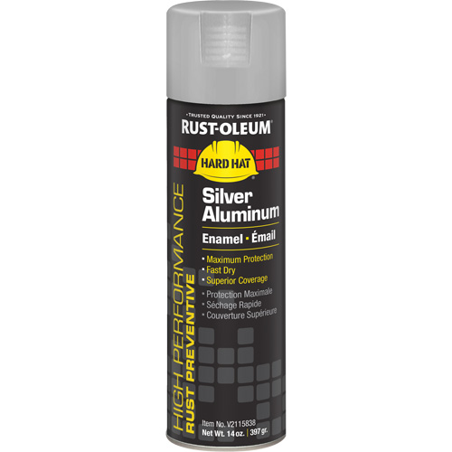 V2100 System Enamel Spray Paint, Silver Aluminum, Gloss, 14 oz., Aerosol Can CSL Industriel Inc.