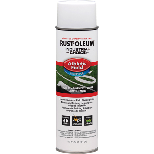 Industrial Choice&reg; AF1600 Athletic Field Striping Paint, White, 17 oz., Aerosol Can CSL Industriel Inc.