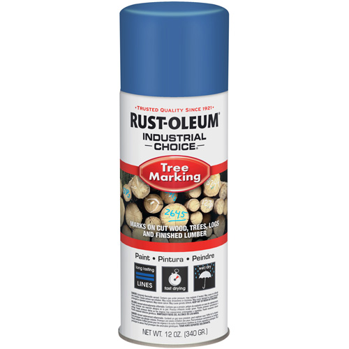 Peinture pour le marquage des arbres Industrial Choice T1600, Bleu, 16 oz CSL Industriel Inc.
