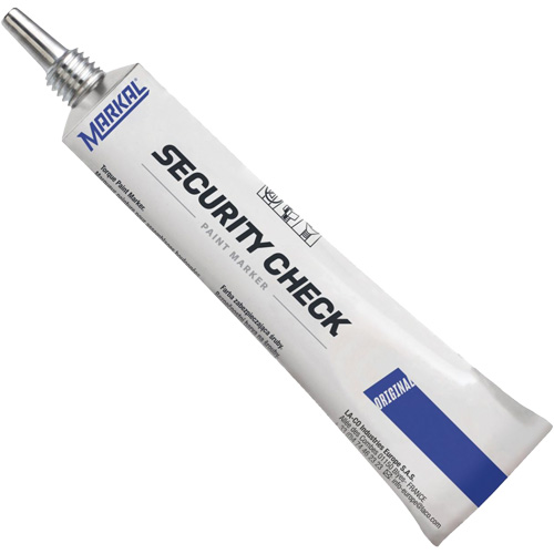 Security Check Paint Marker, 1.7 oz., Tube, Blue CSL Industriel Inc.