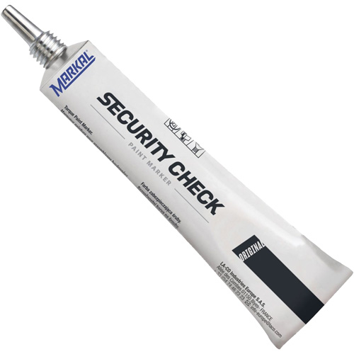 Security Check Paint Marker, 1.7 oz., Tube, Black CSL Industriel Inc.