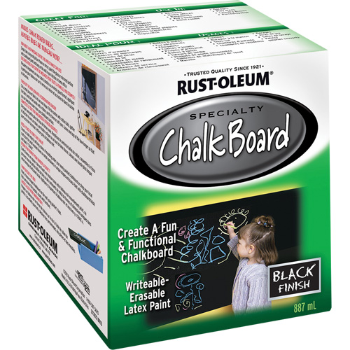 Peinture pour tableau noir, 877 ml, Canette, Noir CSL Industriel Inc.