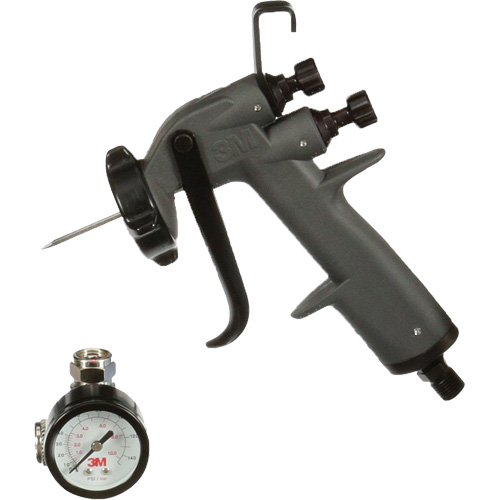 Pistolet pulv&eacute;risateur industriel performant, Entr&eacute;e d'air 1/4" NPT, 13 pi³/min, Capacit&eacute; Sans r&eacute;servoir, 145 PSI CSL Industriel Inc.