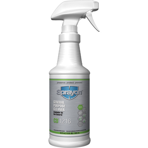 Nettoyant polyvalent CD1216, Bouteille &agrave; g&acirc;chette CSL Industriel Inc.