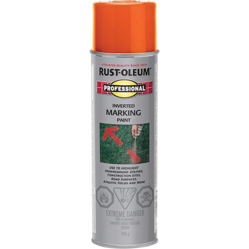 Peinture de marquage renvers&eacute; en a&eacute;rosol, Canette a&eacute;rosol CSL Industriel Inc.