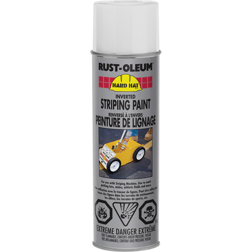 Inverted Marking Paint Spray, White, Aerosol Can CSL Industriel Inc.