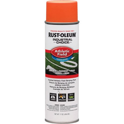 Peinture de lignage pour terrains de sport AF1600, Orange, Canette a&eacute;rosol CSL Industriel Inc.