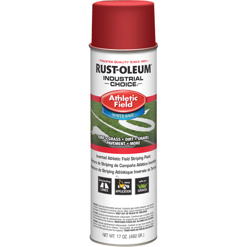 Peinture de lignage pour terrains de sport AF1600, Rouge, Canette a&eacute;rosol CSL Industriel Inc.