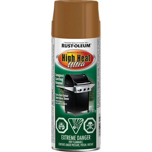 Specialty High Heat Ultra Enamel Spray Paint, Aerosol Can, Aged Copper CSL Industriel Inc.