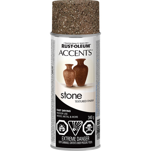 Accents&reg; Stone Creations Spray Paint, Aerosol Can, Sienna Stone CSL Industriel Inc.