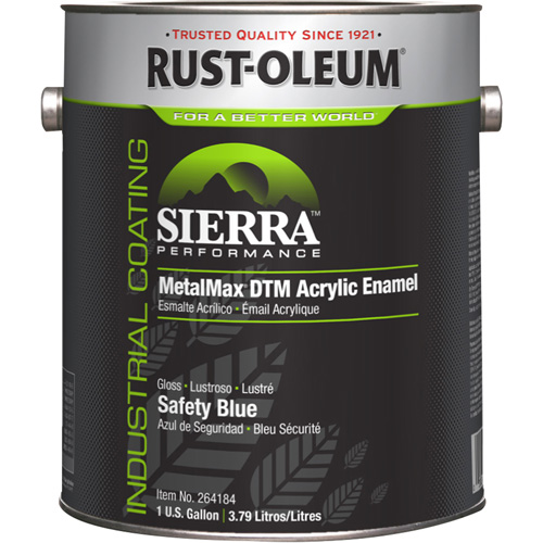 &eacute;mail acrylique DTM Sierra Performance MetalMax Plus, Gallon, Bleu CSL Industriel Inc.