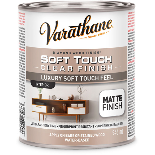 Varathane&reg; Diamond Wood Finish&reg; Coating, 946 ml, Clear, Matte CSL Industriel Inc.