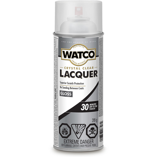 Watco&reg; Lacquer Wood Finish, 319 g, Clear, Gloss CSL Industriel Inc.