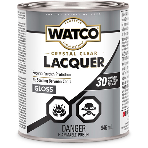 Watco&reg; Lacquer Wood Finish, 946 ml, Clear, Gloss CSL Industriel Inc.