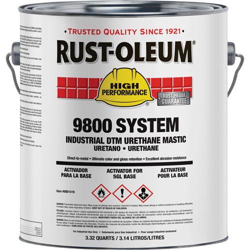 9800 System DTM Urethane Mastic Activator, 1 gal. CSL Industriel Inc.