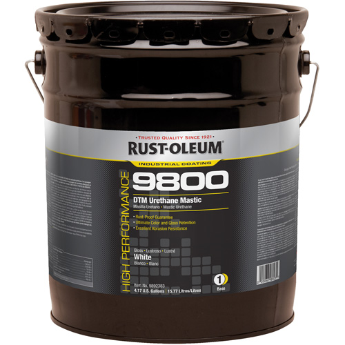 9800 System DTM Urethane Mastic, 5 gal., White, High-Gloss CSL Industriel Inc.