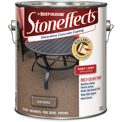 Rev&ecirc;tement de b&eacute;ton d&eacute;coratif Stoneffects, 3,78 L, Textur&eacute;, Beige CSL Industriel Inc.