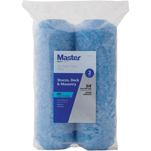 Master Textured Walls Roller Cover, 19 mm (3/4") Nap, 240 mm (9-1/2") L CSL Industriel Inc.