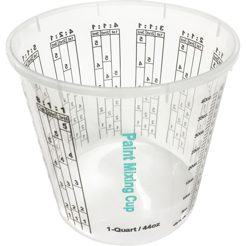 Plastic Paint Mixing Cup, 1.25 Litres CSL Industriel Inc.