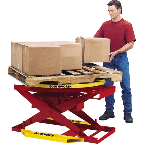 Palettiseur pneumatique Pallet Pal 360, 48" lo x 36" la, Capacit&eacute; 4500 lb CSL Industriel Inc.