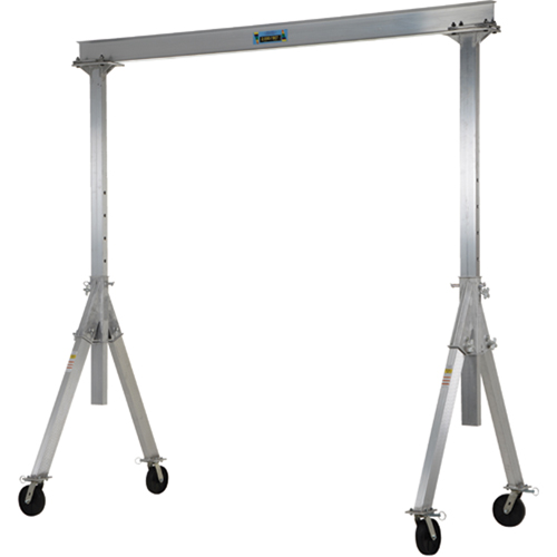 Adjustable Aluminum Gantry Crane, 10' L, 4000 lbs. (2 tons) Capacity CSL Industriel Inc.