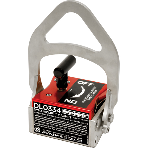 Aimants Dynamic Lift, Capacit&eacute; de retenue 334, 6-1/2" lo x 4" la x 9-1/4" h CSL Industriel Inc.