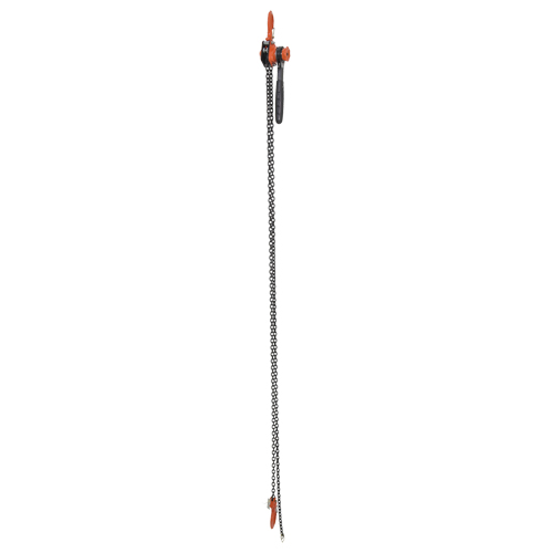 Mini Lever Hoist, 10' Lift, 1000 lbs. (0.5 tons) Capacity, Steel Chain CSL Industriel Inc.