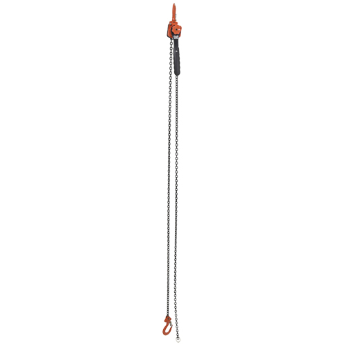 Mini Lever Hoist, 10' Lift, 1000 lbs. (0.5 tons) Capacity, Steel Chain CSL Industriel Inc.