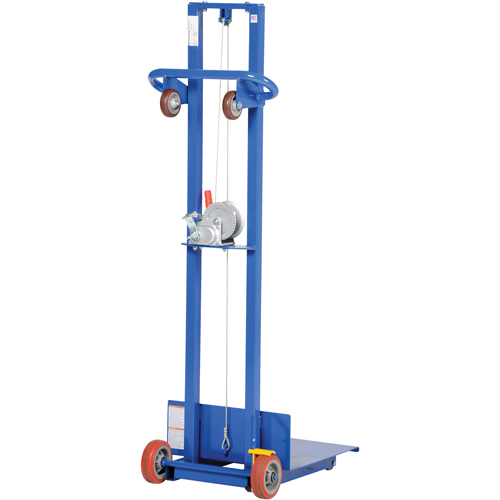 Platform Lift Stacker, Hand Winch Operated, 400 lbs. Capacity, 58" Max Lift CSL Industriel Inc.