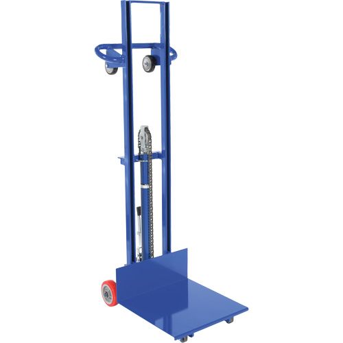 Hydraulic Platform Lift Stacker, Foot Pump Operated, 400 lbs. Capacity, 51-1/8" Max Lift CSL Industriel Inc.