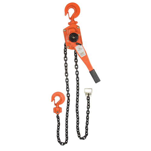 Lever Chain Hoist, 5' Lift, 6000 lbs. (3 tons) Capacity, Alloy Steel Chain CSL Industriel Inc.
