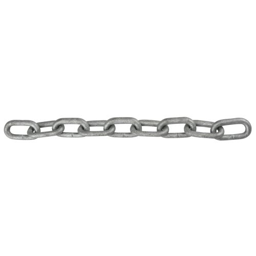 Chaîne &agrave; maillon droit, Acier &agrave; faible teneur en carbone, 1" x 100' (30,4 m) l, Calibre 30, Charge d'utilisation 17 900 lb (8,95 tonnes) CSL Industriel Inc.
