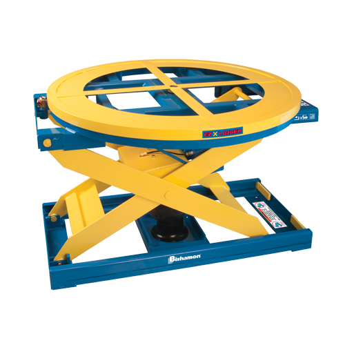 Positionneur pour palette &agrave; nivellement automatique EZ X Loader, 43" lo x 43" la, Capacit&eacute; 4000 lb CSL Industriel Inc.
