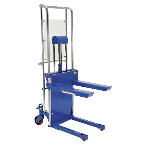 Hefti-Lift Load Stacker, Foot Pump Operated, 880 lbs. Capacity, 59" Max Lift CSL Industriel Inc.