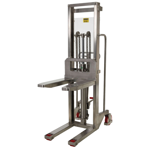 Gerbeur Hefti-Lift, M&eacute;canisme Pompe au pied, Capacit&eacute; de 880 lb, Levage max de 59" CSL Industriel Inc.