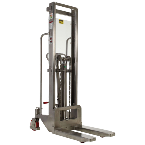 Gerbeur Hefti-Lift, M&eacute;canisme Pompe au pied, Capacit&eacute; de 880 lb, Levage max de 59" CSL Industriel Inc.