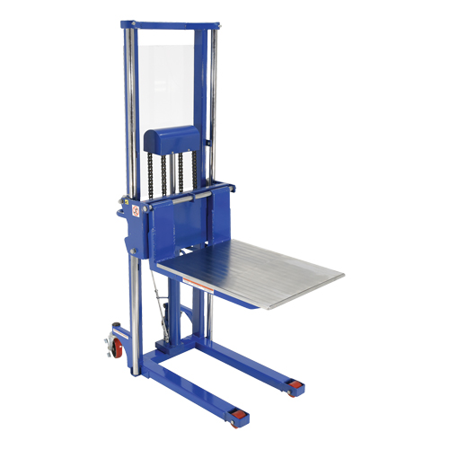 Hefti-Lift Load Stacker, Foot Pump Operated, 1500 lbs. Capacity, 63" Max Lift CSL Industriel Inc.