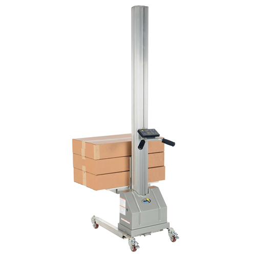 Quick Lift Stacker, Electric Operated, 125 lbs. Capacity, 72" Max Lift CSL Industriel Inc.